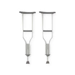 Child Axillary Push-Button Aluminum Crutches - CA901CH - 8 Pair - MDL-BXTCA901CH