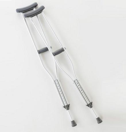 Cardinal Health Adjustable Aluminum Axillary Crutches CA901TL - 1.0 Pair - MDL-BXTCA901TLH
