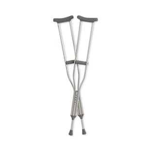 Cardinal Health Adjustable Aluminum Axillary Crutches CA901YTH - 1.0 Each - MDL-BXTCA901YTHH