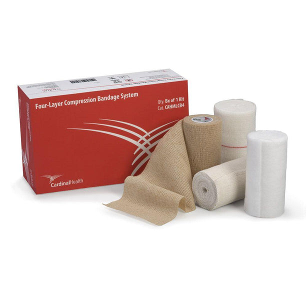 CARDINAL HEALTH Cardinal Health Sterile Latex Self-Adherent Bandages CAH45S 18 Each - MDL-BXTCAH45S