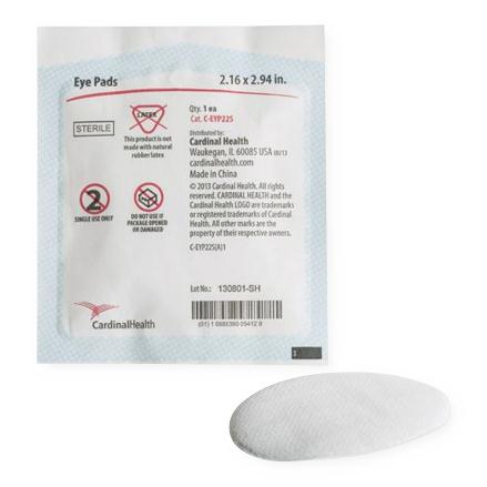 CARDINAL HEALTH Cardinal Health Sterile Eye Pads C-EYP22S 50 Each - MDL-BXTCEYP22SZ