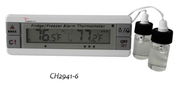 Cardinal Health Digital Bottle Thermometers CH2941-6 - 1.0 Each - MDL-BXTCH29416