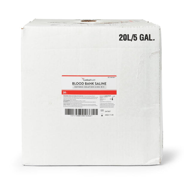 Cardinal Health Cardinal Health Unbuffered Blood Bank Saline CH3158-1 - 1.0 Each
