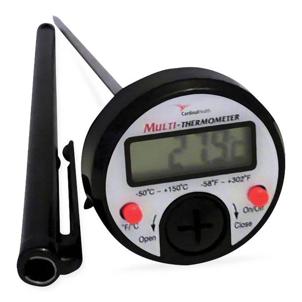 Cardinal Health Digital Thermometer with Jumbo Dial CH4049 1.0 Each-MDL-BXTCH4049