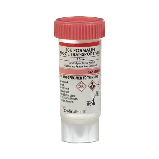 Fecal Specimen Transport Vials - CHB900412 - 120 Each - MDL-BXTCHB900412