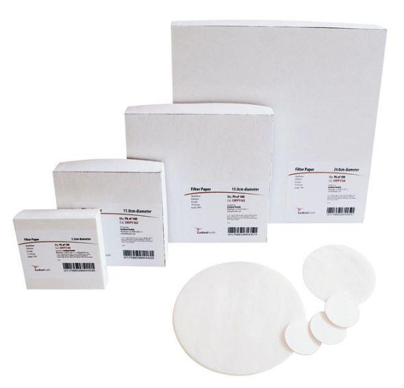 Cardinal Qualitative Cellulose Filter Paper, 33 cm, CFP230 Filter Media - CHFP1085 - 1000 Each