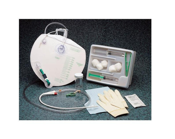 Cardinal / Latex Silicone Foley Catheter, 24 Fr, 5 cc - CSL-5-24 - 200 Each