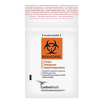 Cardinal Specimen Transport Biohazard Bag, Clear, 18" x 13" - AD13X18BIO - 10 Pack
