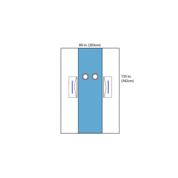 Cardinal Angiography Drapes - D2288C - 20 Each - MDL-BXTD2288C