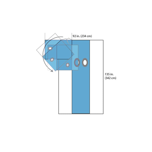 Cardinal Angiography Drapes - D2399 - 20 Each - MDL-BXTD2399