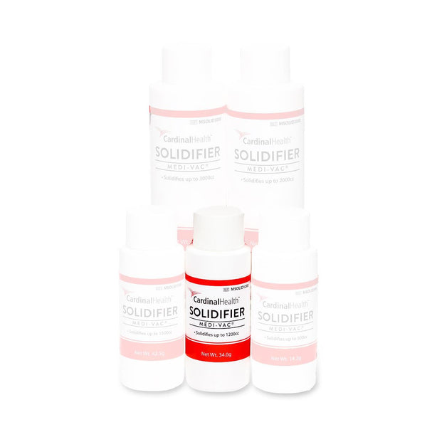 CARDINAL HEALTH Medi-Vac Solidifiers MSOLID1200 96 Each - MDL-BXTMSOLID1200