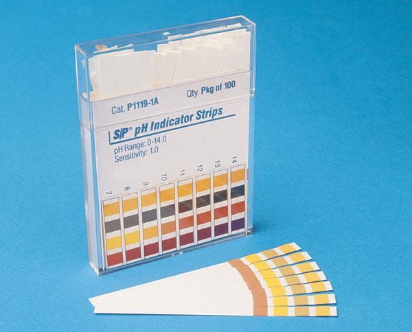 CARDINAL HEALTH pH Indicator Strips P1119-5A 100 Each - MDL-BXTP11195APK