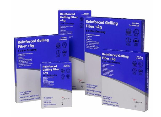 Cardinal Health Cardinal Health Sterile Reinforced Gelling Fiber +Ag Dressings RGFB45AG 100.0 Each-MDL-BXTRGFB45AG