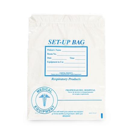 Cardinal Respiratory Set-Up Bag with Drawcord - SDC-RESPBG - 1 Each - MDL-BXTSDCRESPBGH