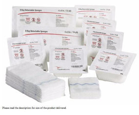 X-Ray Detectable Sponges by Stryker - 0612-284-160 - 1 Pack - MDL-BXTSM84167SH