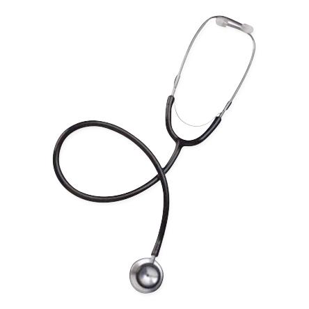 Dual-Head Adult Stethoscopes - SMD21ABK - 100 Each - MDL-BXTSMD21ABK