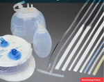 Cardinal Jackson-Pratt Hubless Silicone Channel Drain, Round, 10 Fr x 1/8" - BXTSU1301321Z