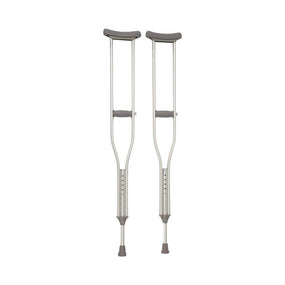 Cardinal Health Adjustable Aluminum Axillary Crutches VCA901AD - 1.0 Pair