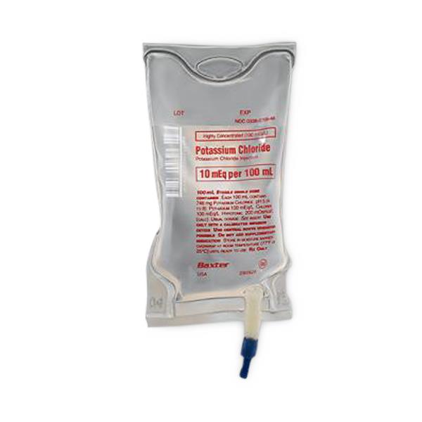 Baxter Healthcare Highly Concentrated Potassium Chloride Injection 2B0826 - 1.0 Each