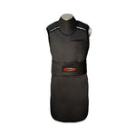 Barrier Technologies Wrap Velcro-Free Apron with Magnaguard Thyroid Collar MGW-.5PBF-MD-CHAR - 1.0 Each