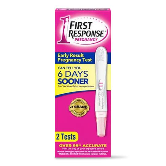Church Dwight Early Result Kit, Test, Pregnancy, First Response, Ea - 02260090125 - 2 Each