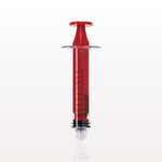 Medallion Syringe, Male Luer Lock, Red - 10 ml - C1028