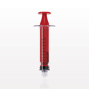 Medallion Syringe, Male Luer Lock, Red - 10 ml - C1028