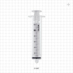 VacLok Negative Pressure Syringe, Male Luer Lock, White - 60 ml - C1097
