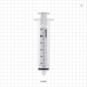 VacLok Negative Pressure Syringe, Male Luer Lock, White - 60 ml - C1097