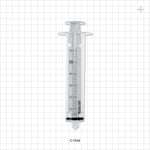 Medallion Syringe, Male Luer Lock - 60 ml - C1098