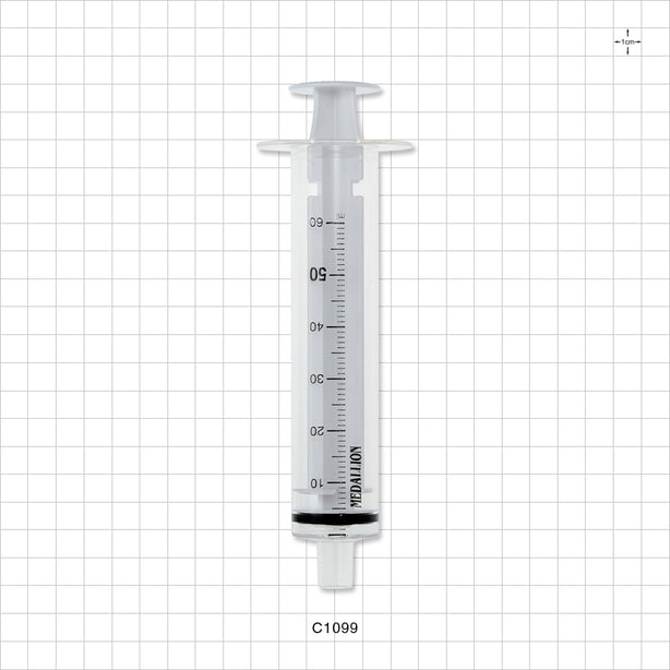Medallion Syringe, Toomey Tip - 60 ml - C1099