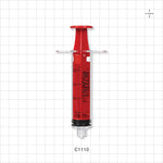 VacLok Negative Pressure Syringe, Male Luer Lock, Red - 20 ml - C1110