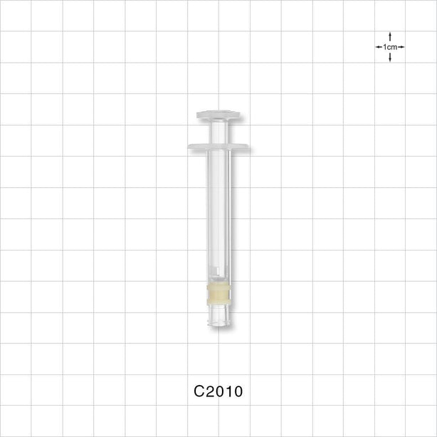 Syringe, Female Luer Lock - 1.2 ml - C2010