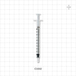 BD™ Syringe, Male Luer Slip - 1 ml - C3302
