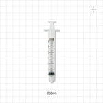BD™ Syringe, Male Luer Lock - 3 ml - C3303
