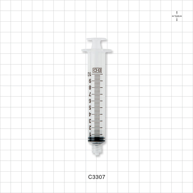 BD™ Syringe, Male Luer Lock - 10 ml - C3307