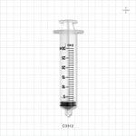 BD™ Syringe, Male Luer Lock - 30 ml - C3312
