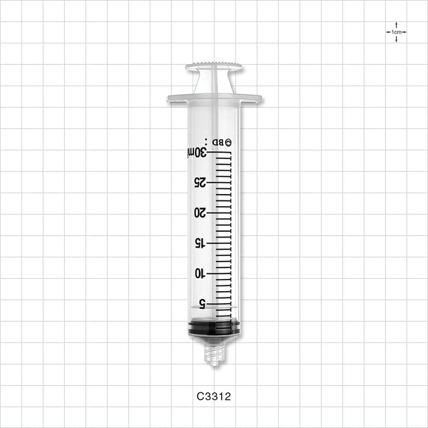 BD™ Syringe, Male Luer Lock - 30 ml - C3312 – RPS MedCare
