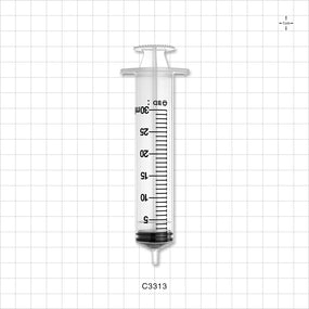 BD™ Syringe, Male Luer Slip - 30 ml - C3313