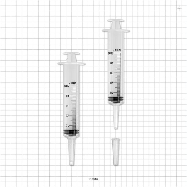 BD Syringe, Catheter Tip - 50 ml - C3316