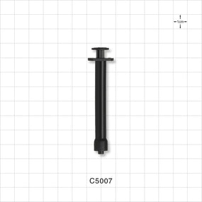 Syringe, Male Luer Lock, Zero Dead Space, Black - 1 ml - C5007