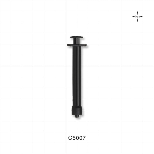 Syringe, Male Luer Lock, Zero Dead Space, Black - 1 ml - C5007