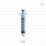 Syringe, Male Luer Lock, Light Blue - 5 ml - C6000