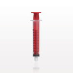 Syringe, Male Luer Lock, Red - 10 ml - C6006