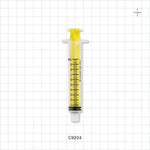 Male Slip NRFit™ Syringe, Yellow - 10 ml - C9204