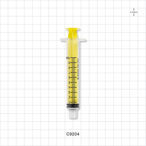 Male Slip NRFit™ Syringe, Yellow - 10 ml - C9204