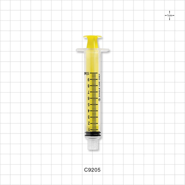 Male Lock NRFit™ Syringe, Yellow - 10 ml - C9205