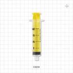 Male Lock NRFit™ Syringe, Yellow - 20 ml - C9206