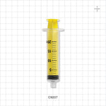 Male Lock NRFit™ Syringe, Yellow - 20 ml - C9207