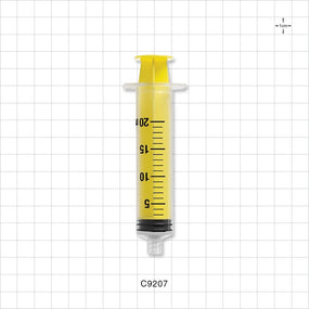 Male Lock NRFit™ Syringe, Yellow - 20 ml - C9207